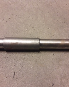 Motor shaft f/drum cleaner T1 M&M